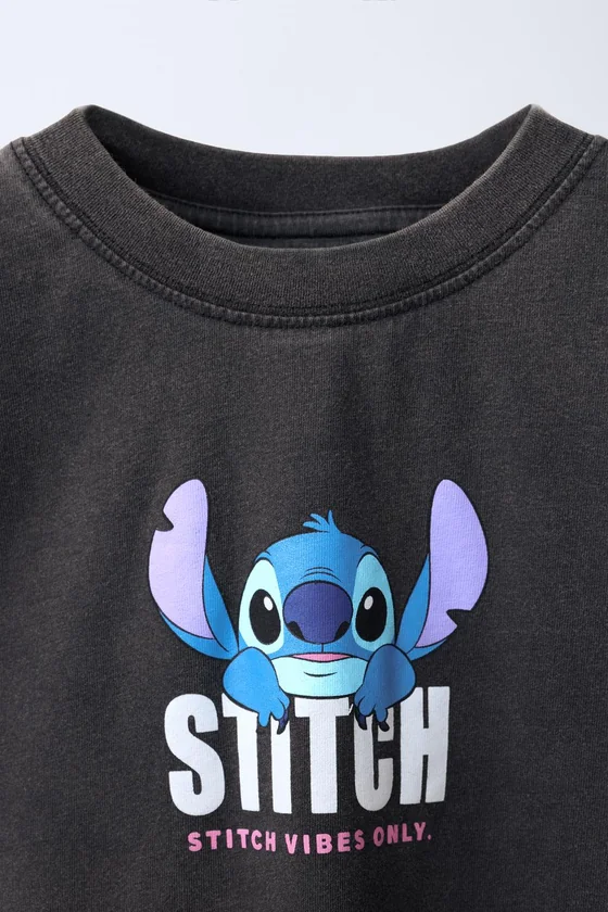 ФУТБОЛКА С ПРИНТОМ LILO & STITCH © DISNEY