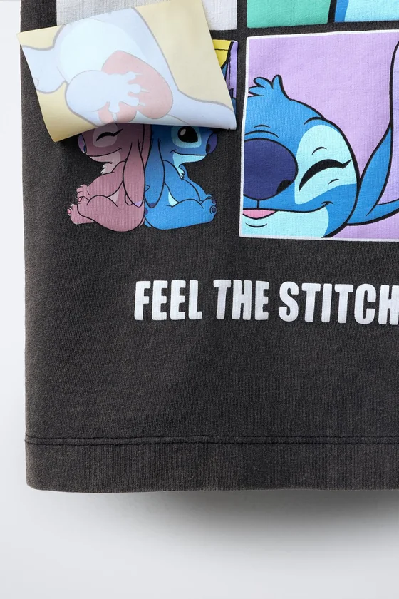 ФУТБОЛКА С ПРИНТОМ LILO & STITCH © DISNEY