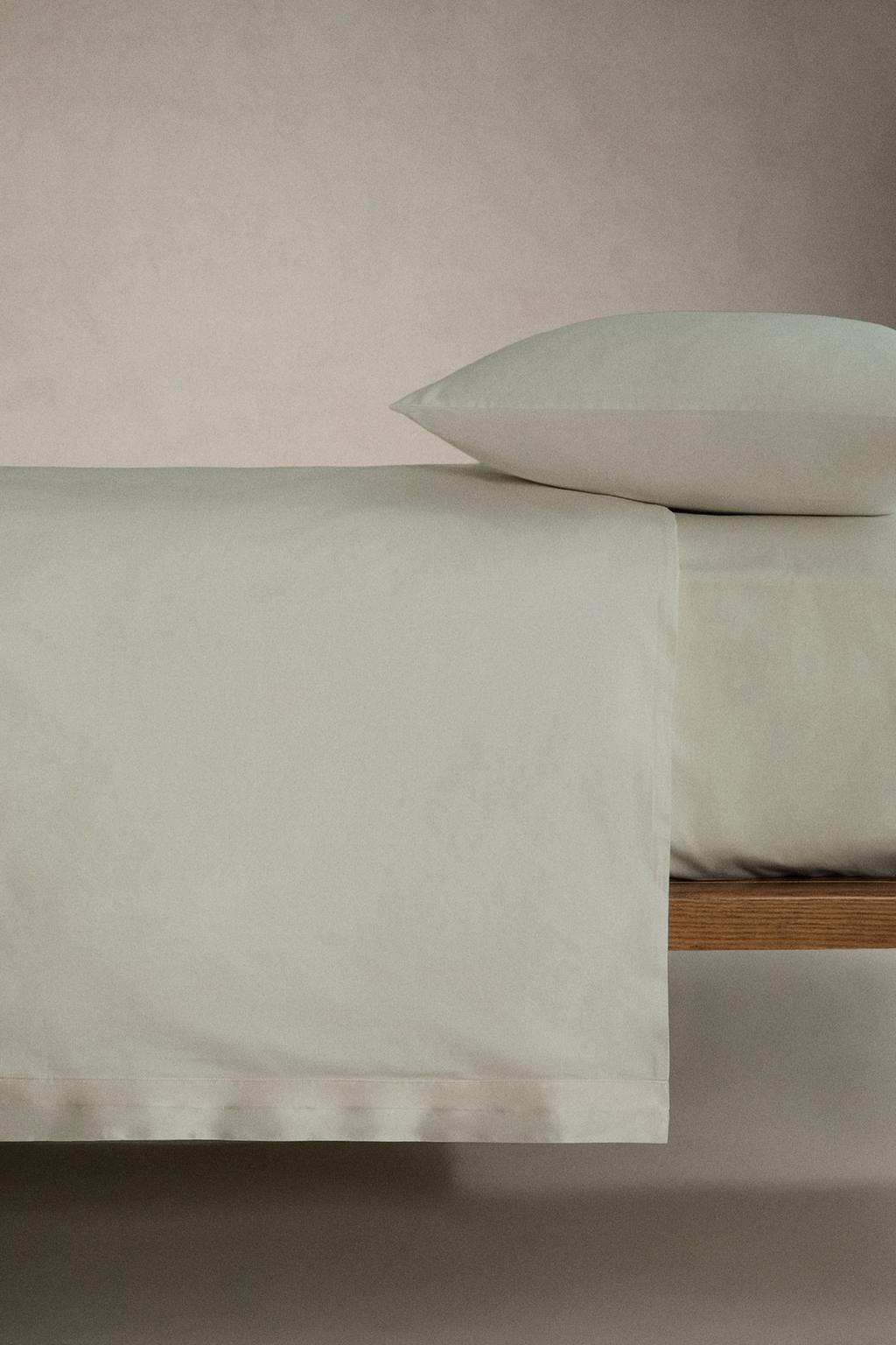 Сатиновое одеяло с шелковой отделкой (300 нитей)