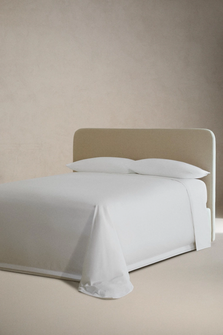 Одеяло из плотного хлопкового сатина с рельефными складками (1000 tc)