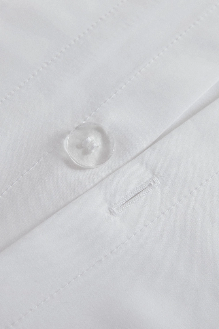 Одеяло из плотного хлопкового сатина с рельефными складками (1000 tc)