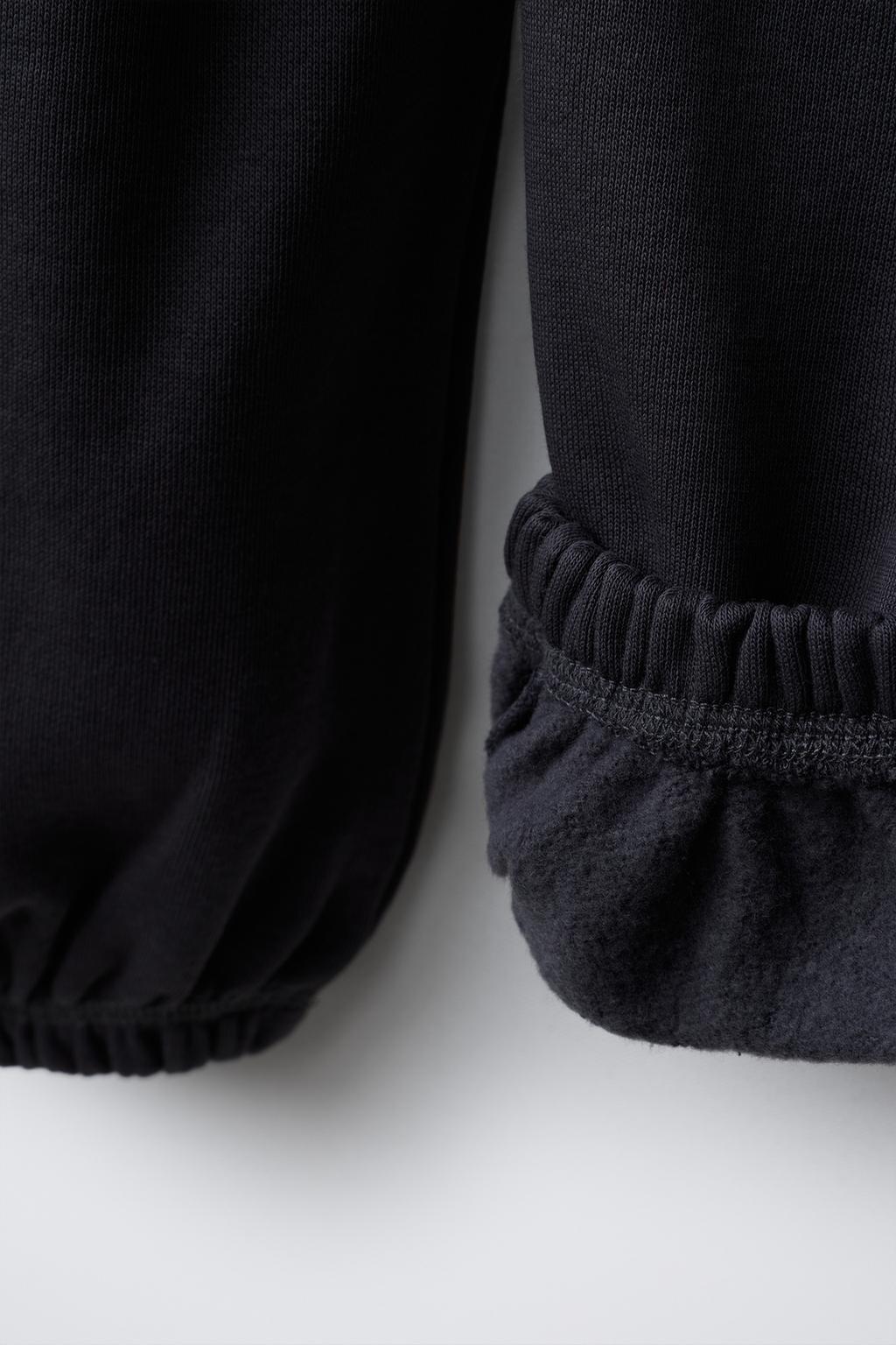 ФЛИСОВЫЕ БРЮКИ BALLOON С ТЕКСТОМ