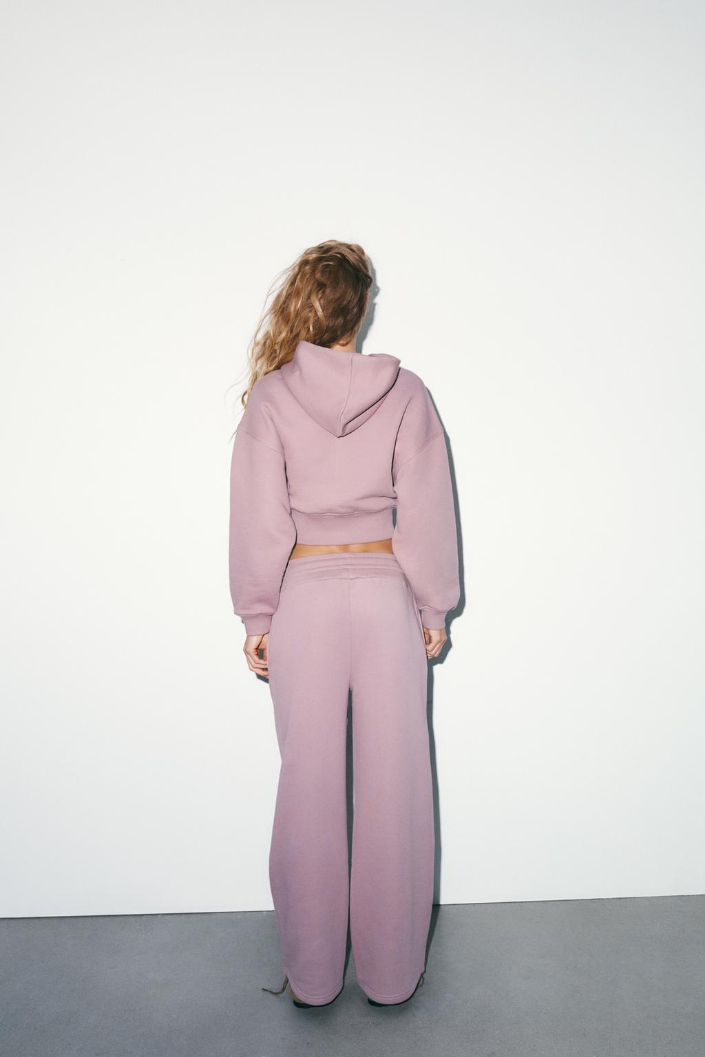 БРЮКИ ПРЯМОГО КРОЯ ИЗ МЯГКОЙ ТКАНИ