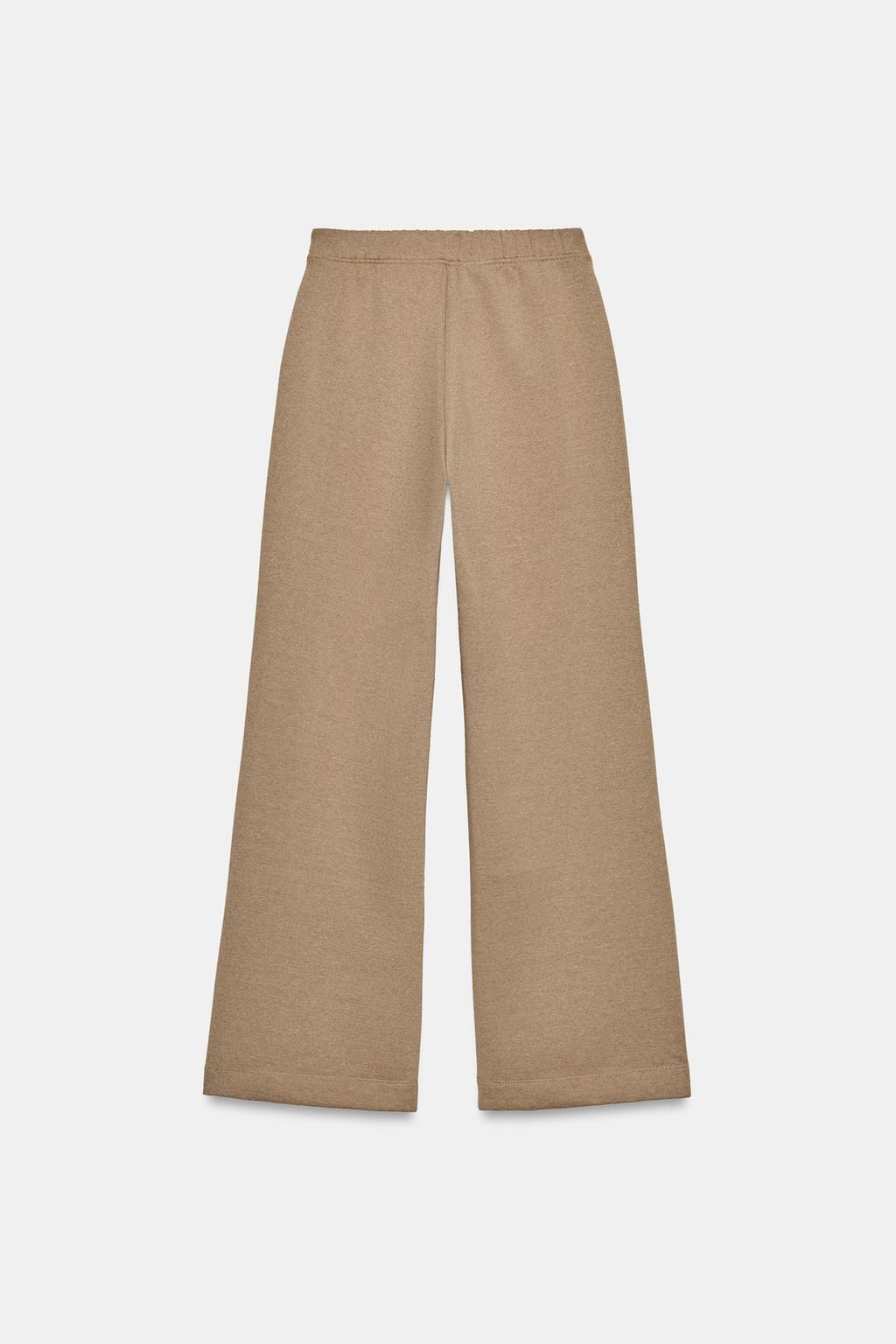 ШИРОКИЕ БРЮКИ ИЗ МЯГКОЙ ТКАНИ