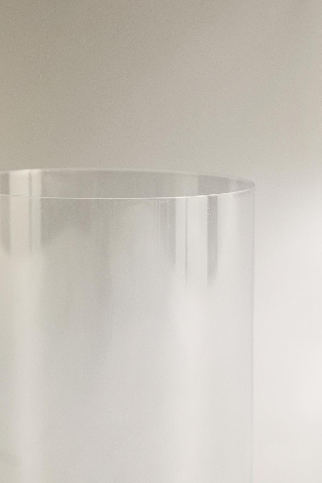 Прямая хрустальная стаканчик для безалкогольных напитков