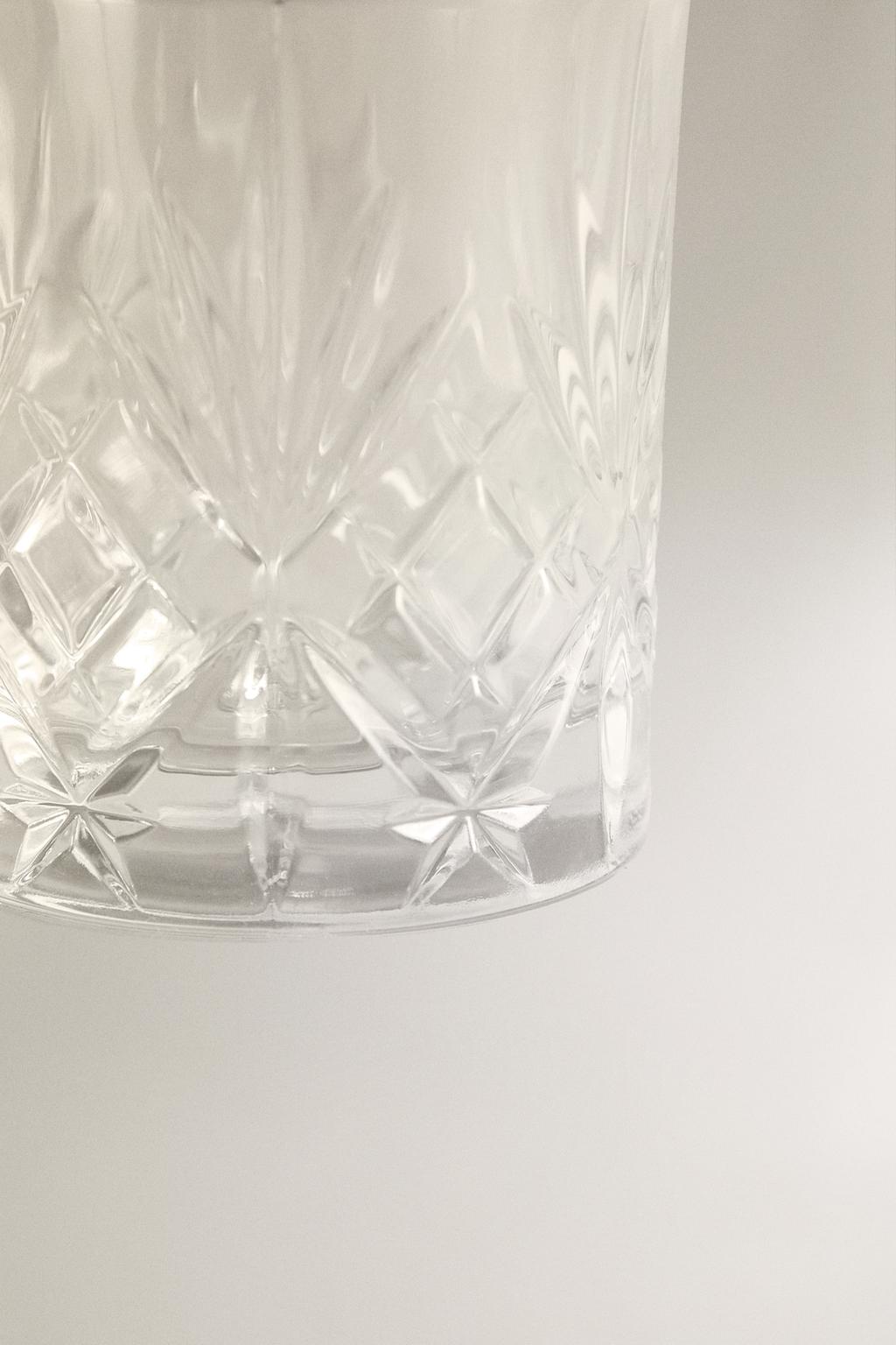 Гравированный кристаллический бокал для текилы