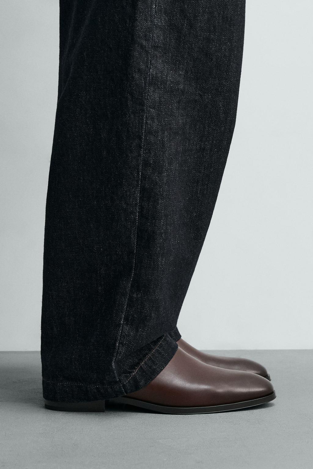 БОТИНКИ ЧЕЛСИ С ОСТРЫМ НОСОМ