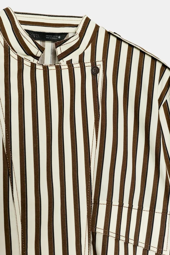 РУБАШКА В ПОЛОСКУ ZW COLLECTION