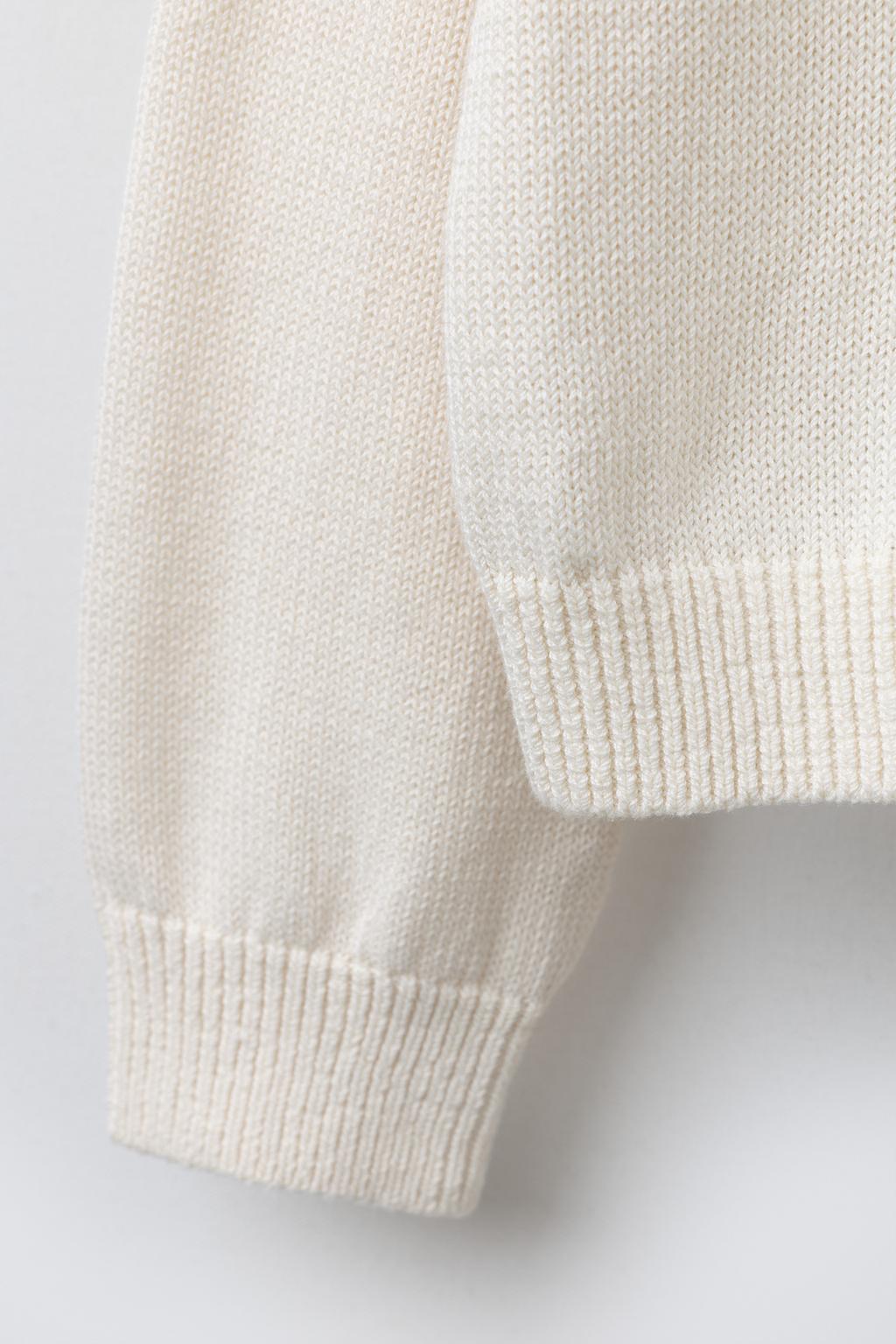 ВЯЗАНЫЙ СВИТЕР С ВЫШИТОЙ СОБАКОЙ