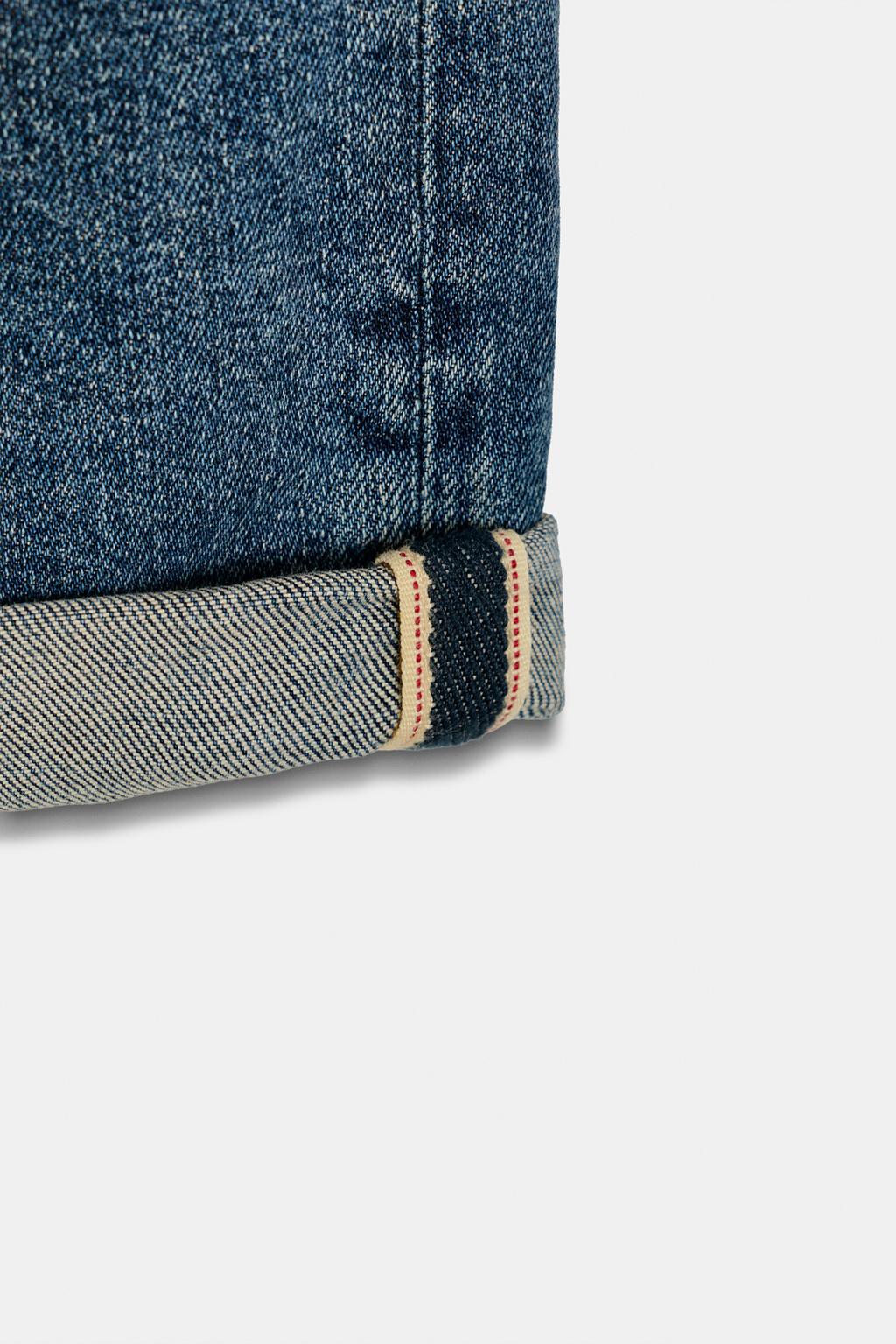 ДЖИНСЫ Z.07 RELAXED FIT С ВЫСОКОЙ ПОСАДКОЙ И ОТВОРОТАМИ