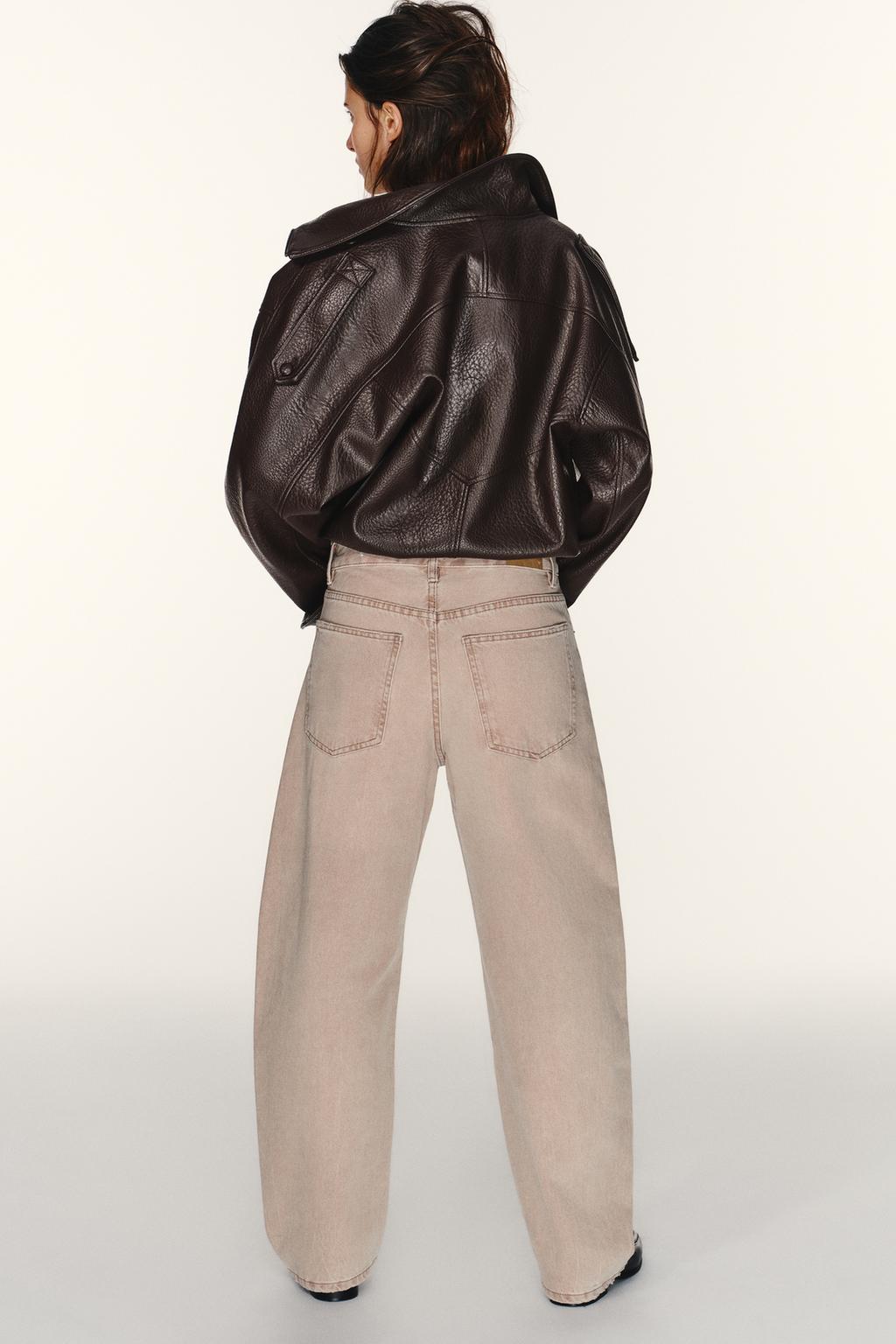 ДЖИНСЫ TRF BAGGY BALLOON СО СРЕДНЕЙ ПОСАДКОЙ