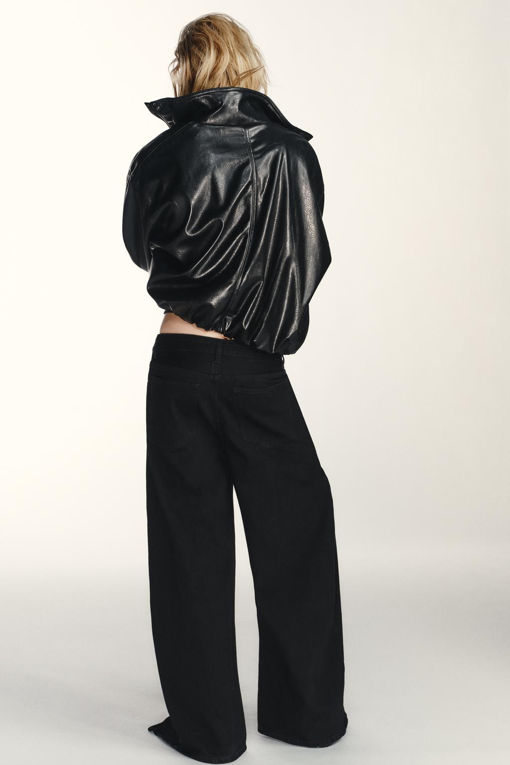 ДЖИНСЫ TRF BAGGY НА МОЛНИЯХ