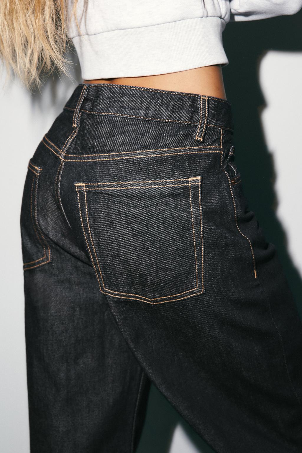 ДЖИНСЫ TRF BAGGY FOLDED СО СРЕДНЕЙ ПОСАДКОЙ