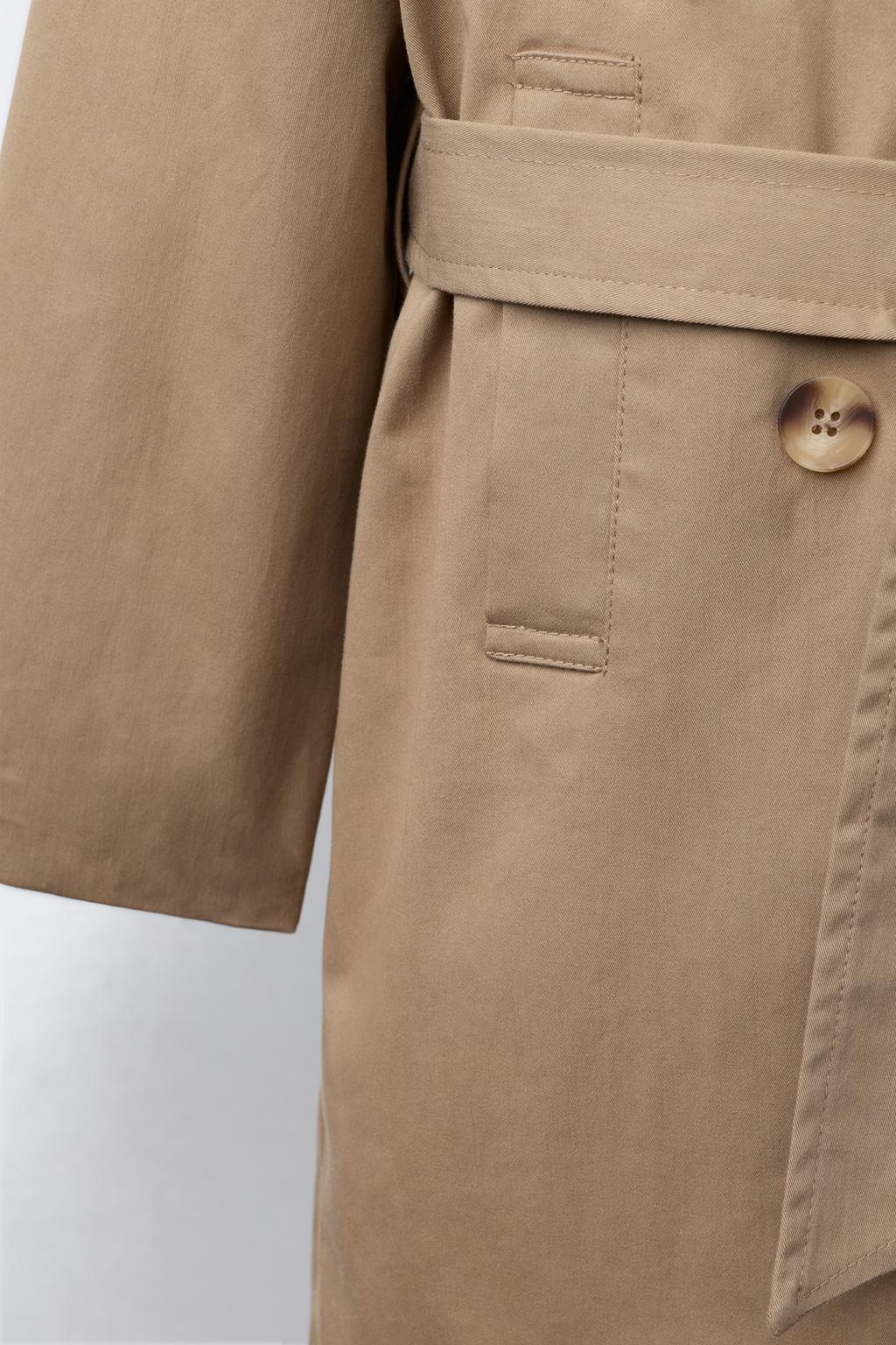 ДЛИННЫЙ ТРЕНЧ С ПОЯСОМ