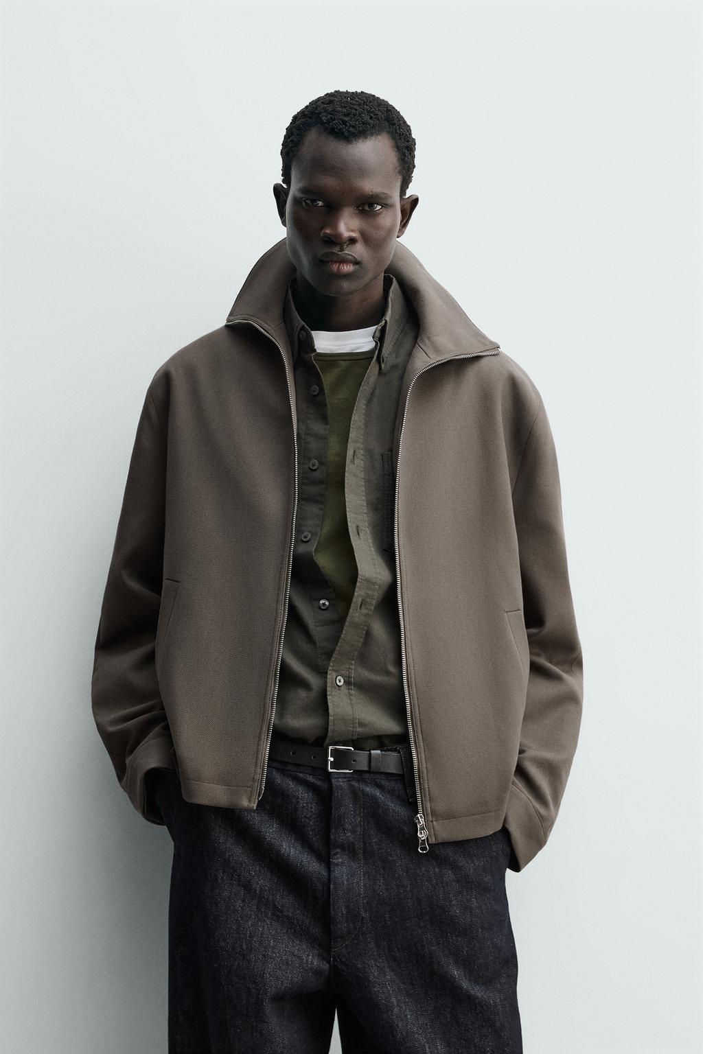 КУРТКА-РУБАШКА ИЗ РЕЛЬЕФНОГО ТВИЛА