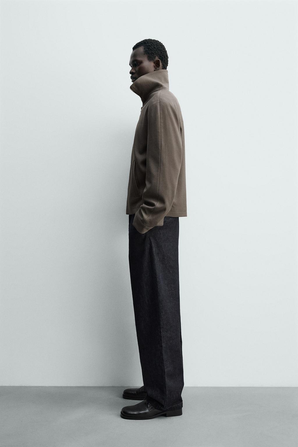 КУРТКА-РУБАШКА ИЗ РЕЛЬЕФНОГО ТВИЛА