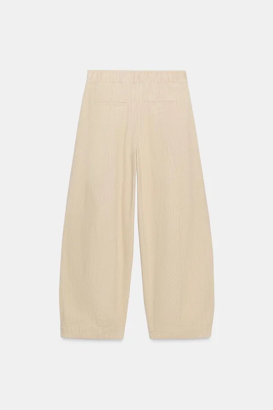 ВЕЛЬВЕТОВЫЕ БРЮКИ BARREL FIT — ZW COLLECTION