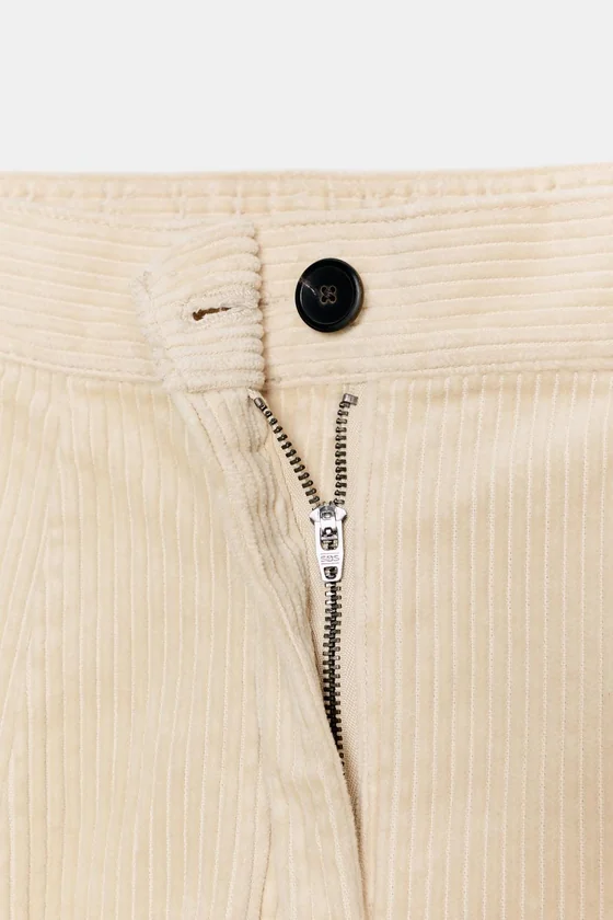 ВЕЛЬВЕТОВЫЕ БРЮКИ BARREL FIT — ZW COLLECTION