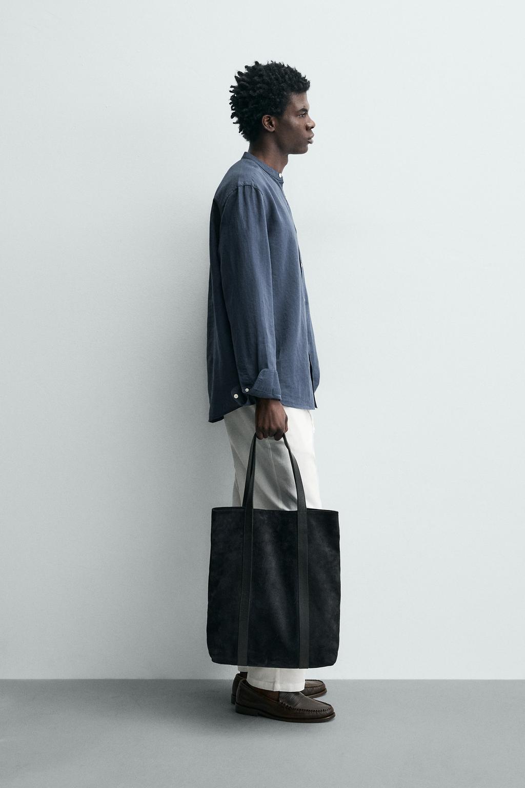 Рубашка из льна и хлопка