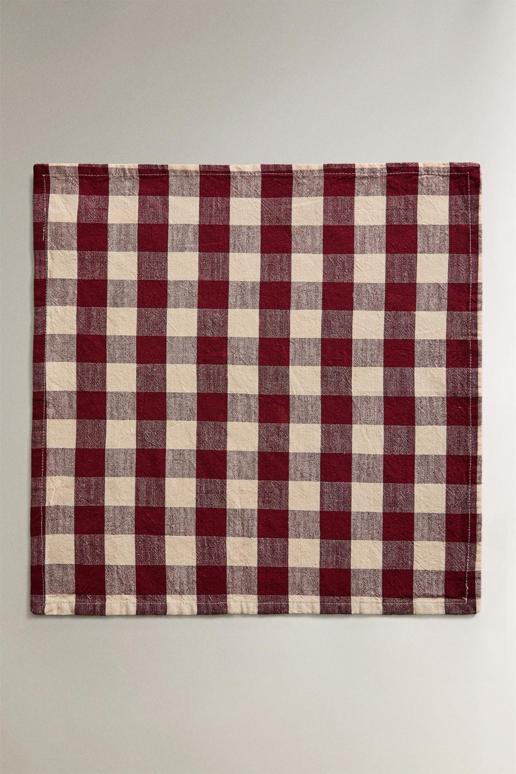 Набор больших клетчатых салфеток (набор из 2 шт.)