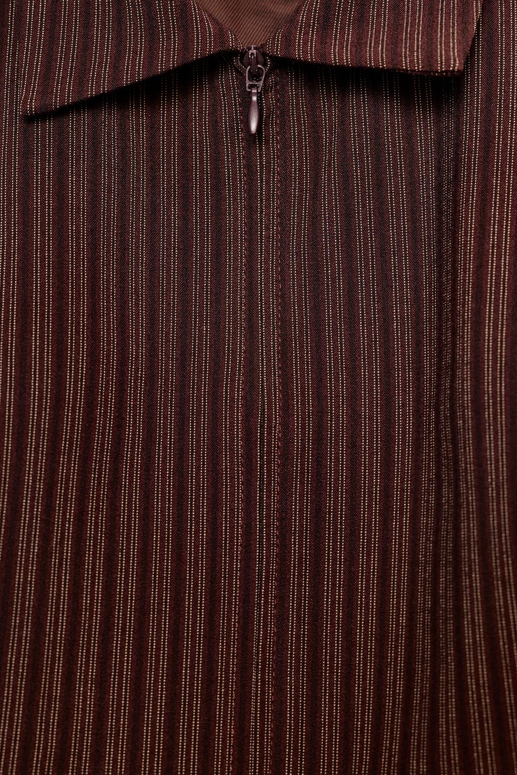 ЖИЛЕТ В ПОЛОСКУ НА МОЛНИИ