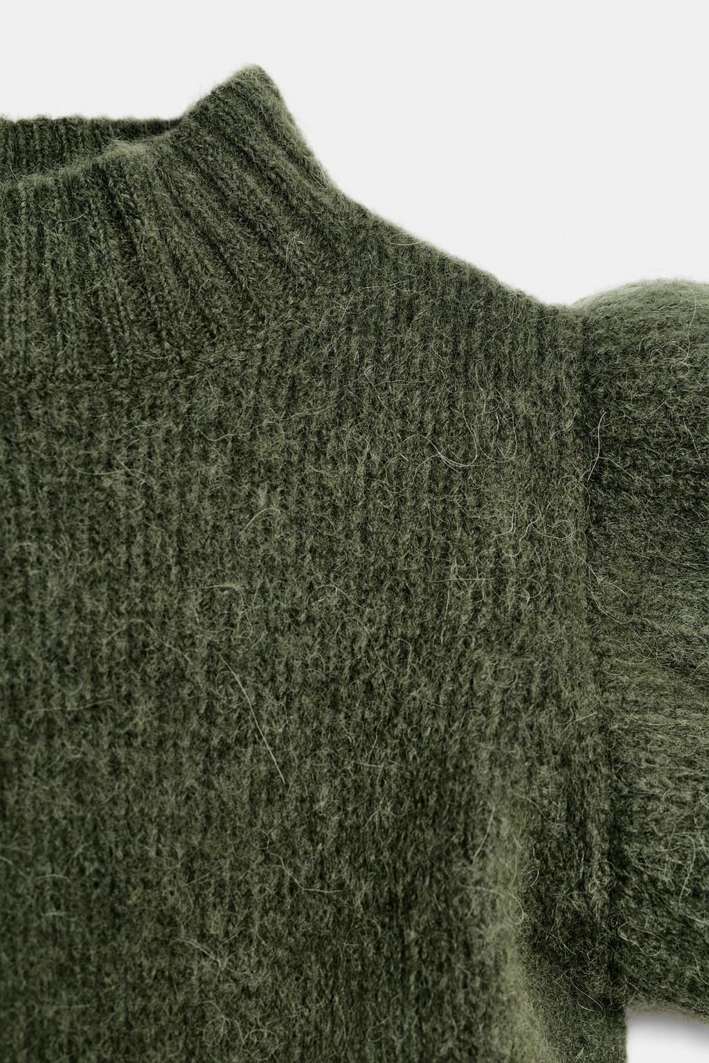 ЖИЛЕТ ИЗ ШЕРСТИ С ВОЛАНАМИ