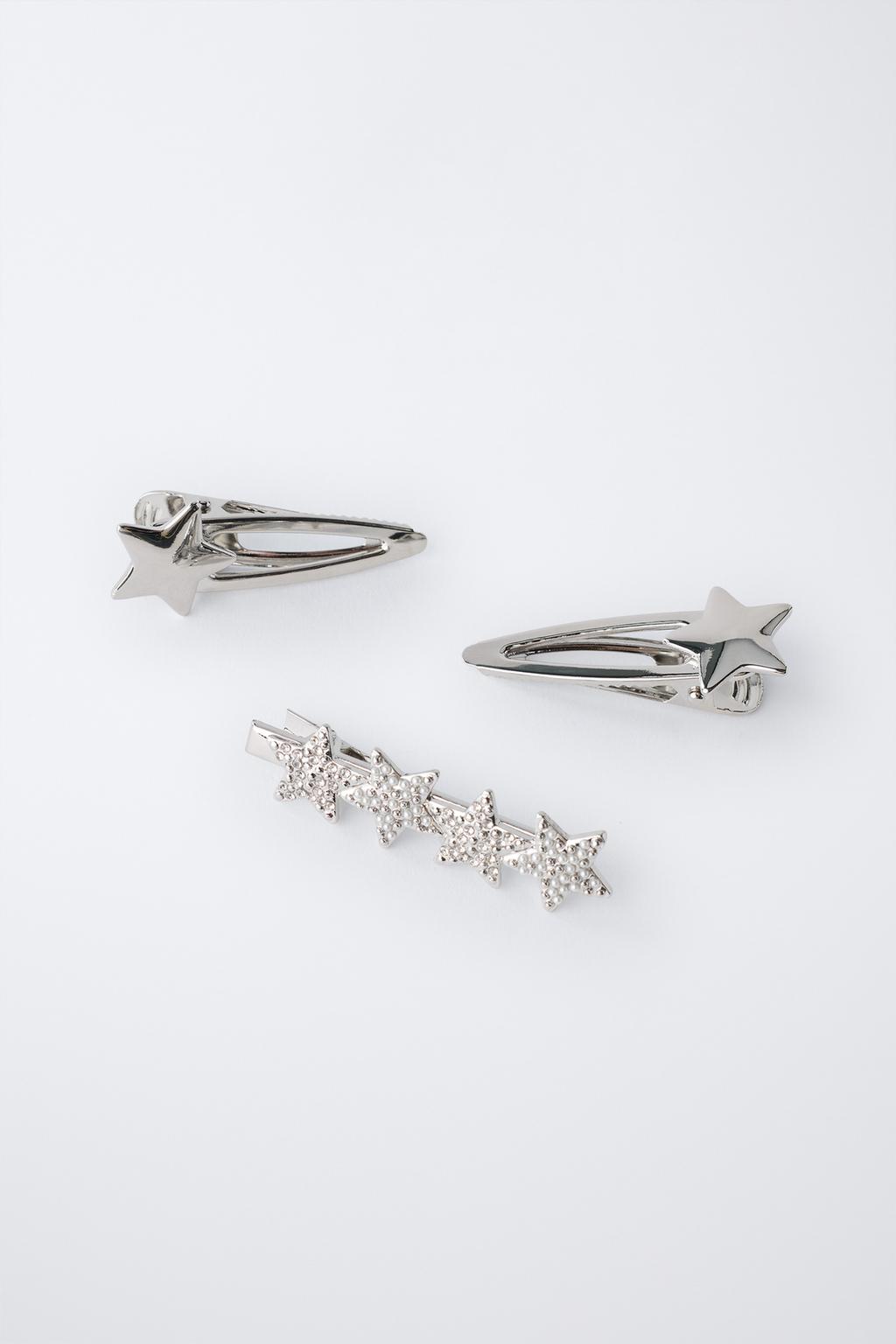 НАБОР ИЗ 3 ЗАКОЛОК ДЛЯ ВОЛОС «БЛЕСТЯЩИЕ ЗВЕЗДЫ»