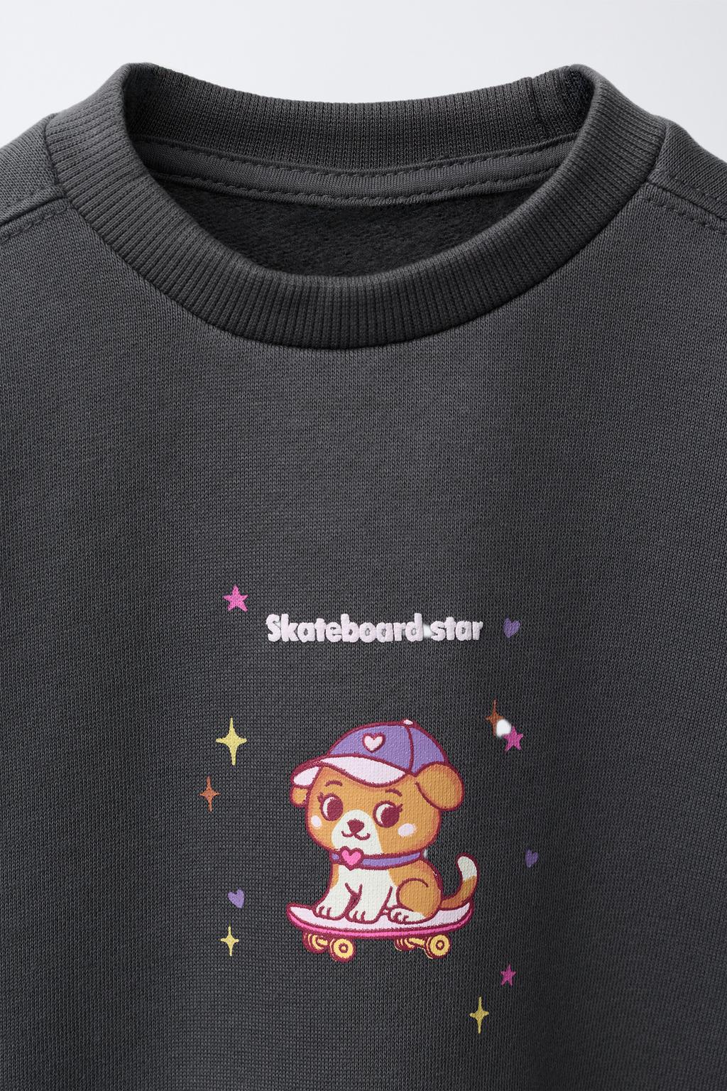 ТОЛСТОВКА С ПРИНТОМ