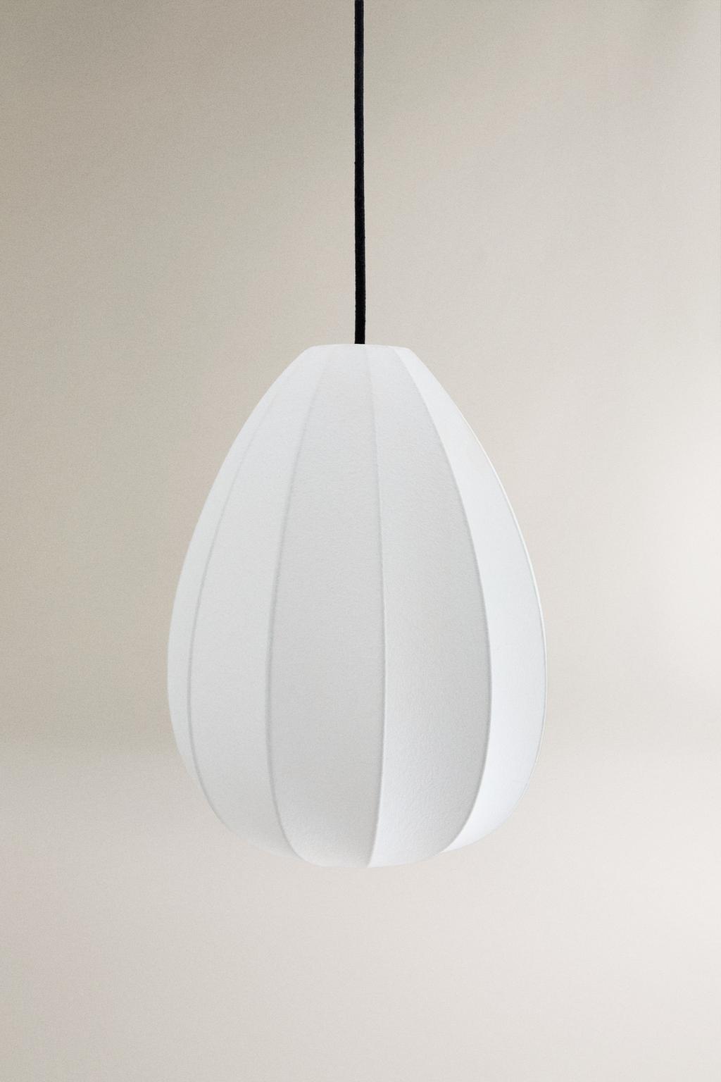 Напольная лампа из дерева