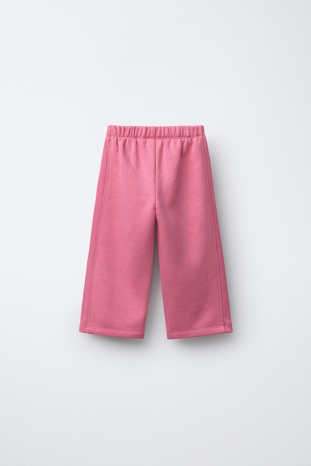 БРЮКИ WIDE LEG ИЗ МЯГКОЙ ТКАНИ С ВЫШИВКОЙ КАПИБАРЫ