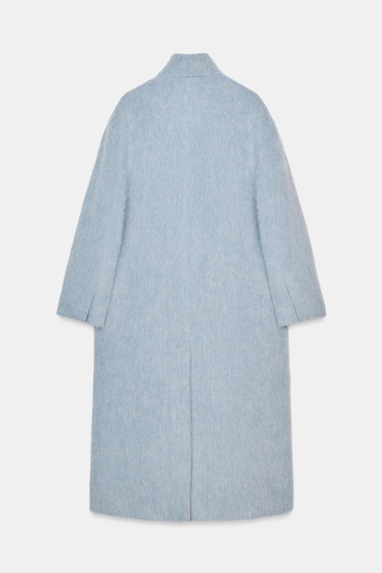 ПАЛЬТО ПРЯМОГО КРОЯ ИЗ ШЕРСТИ — ZW COLLECTION
