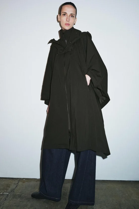 Тренч-накидка WATER REPELLENT — ZW COLLECTION LIMITED EDITION