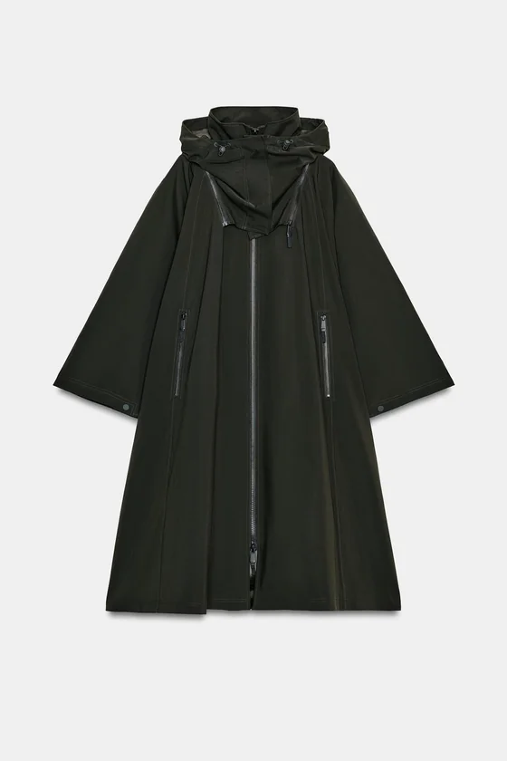 Тренч-накидка WATER REPELLENT — ZW COLLECTION LIMITED EDITION