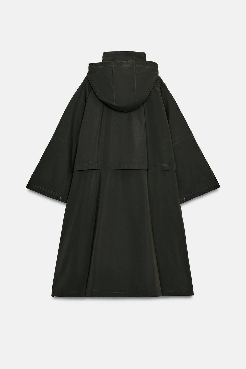 Тренч-накидка WATER REPELLENT — ZW COLLECTION LIMITED EDITION