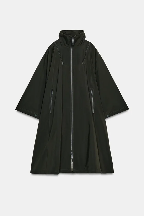 Тренч-накидка WATER REPELLENT — ZW COLLECTION LIMITED EDITION