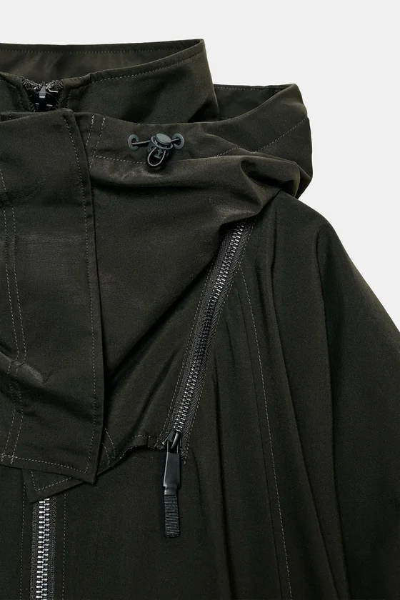 Тренч-накидка WATER REPELLENT — ZW COLLECTION LIMITED EDITION