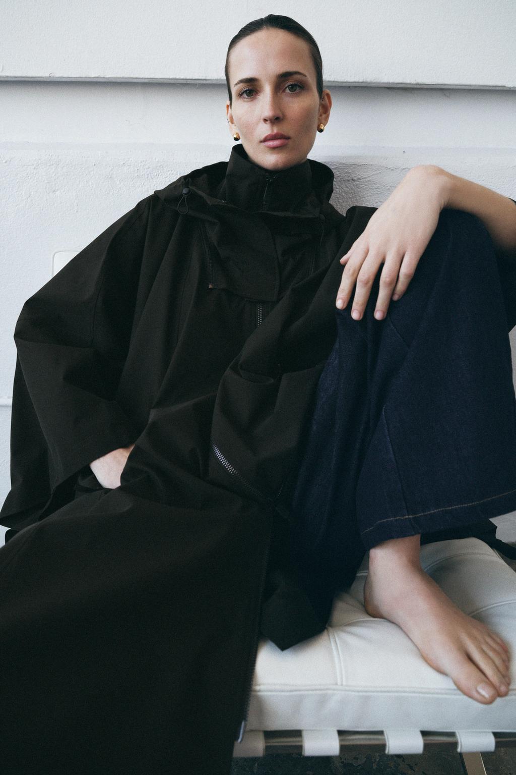 Тренч-накидка WATER REPELLENT — ZW COLLECTION LIMITED EDITION