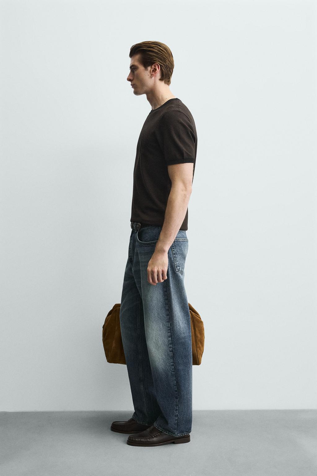 ТРИКОТАЖНАЯ ФУТБОЛКА ИЗ СМЕСОВОЙ ВИСКОЗЫ