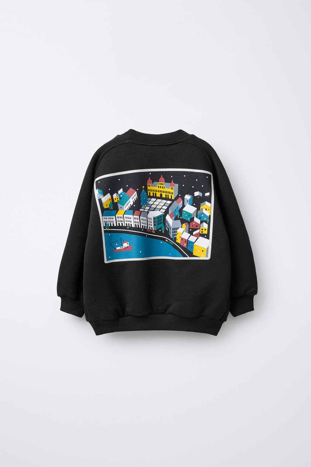 ТОЛСТОВКА С ПРИНТОМ «ГОРОД А-КОРУНЬЯ»