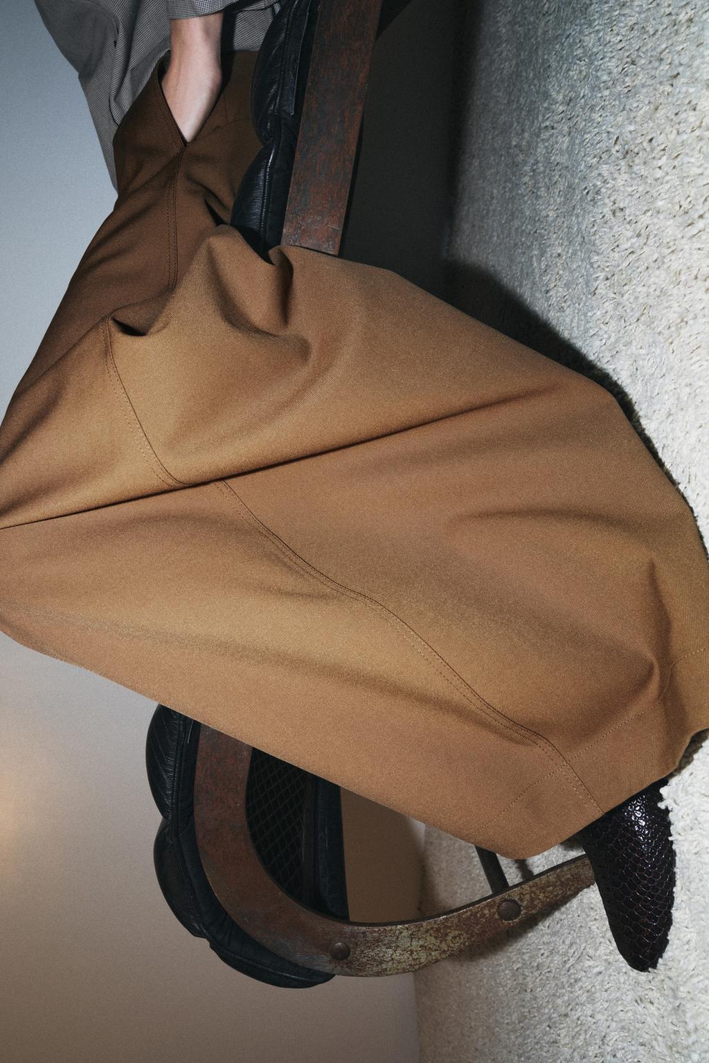 БРЮКИ WIDE-LEG ОБЪЕМНОГО КРОЯ — ZW COLLECTION