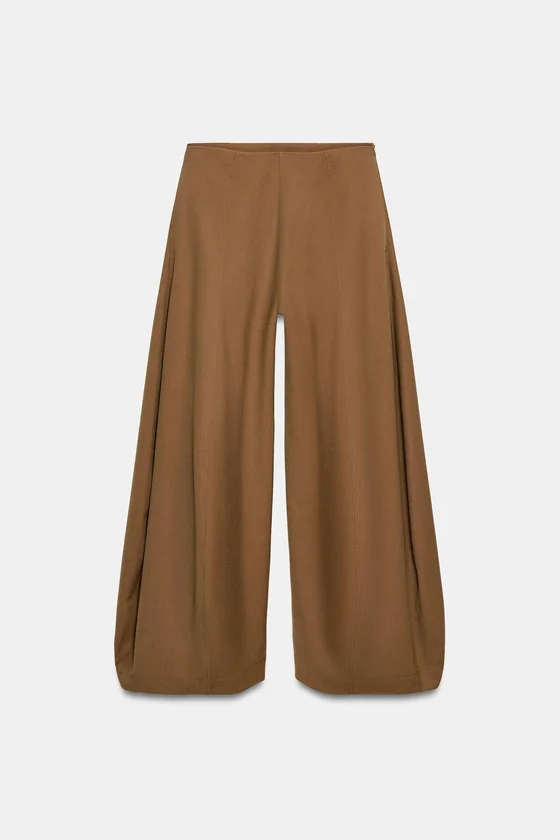 БРЮКИ WIDE-LEG ОБЪЕМНОГО КРОЯ — ZW COLLECTION