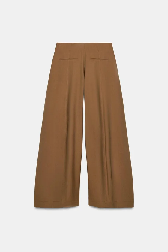 БРЮКИ WIDE-LEG ОБЪЕМНОГО КРОЯ — ZW COLLECTION