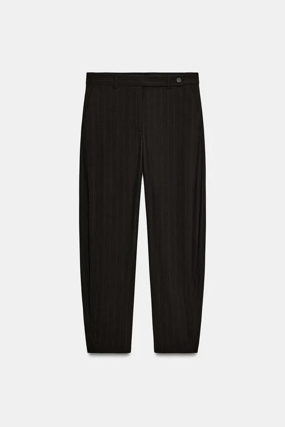 БРЮКИ В ТОНКУЮ ПОЛОСКУ — ZW COLLECTION