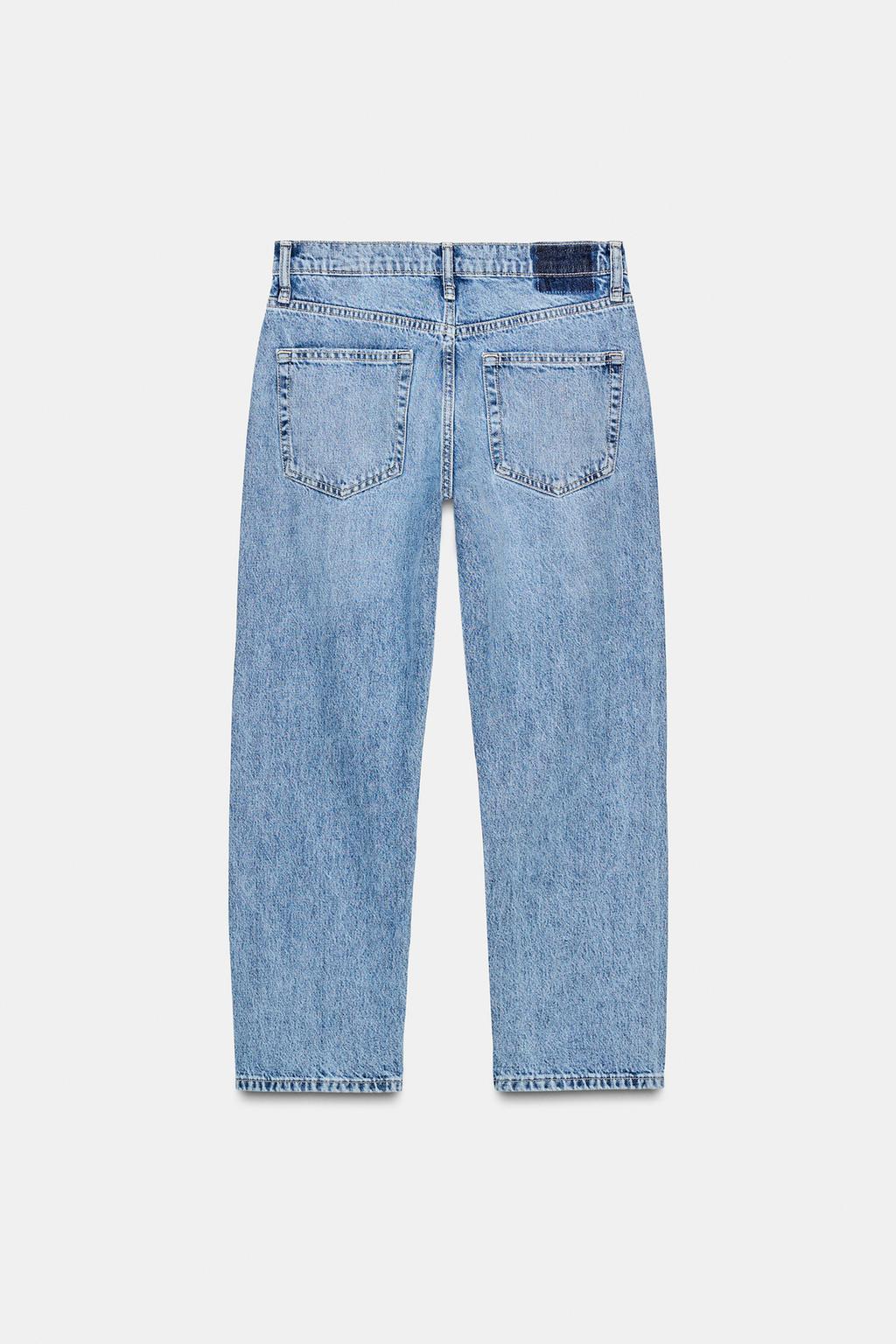 ДЖИНСЫ Z1975 CROPPED СО СРЕДНЕЙ ПОСАДКОЙ