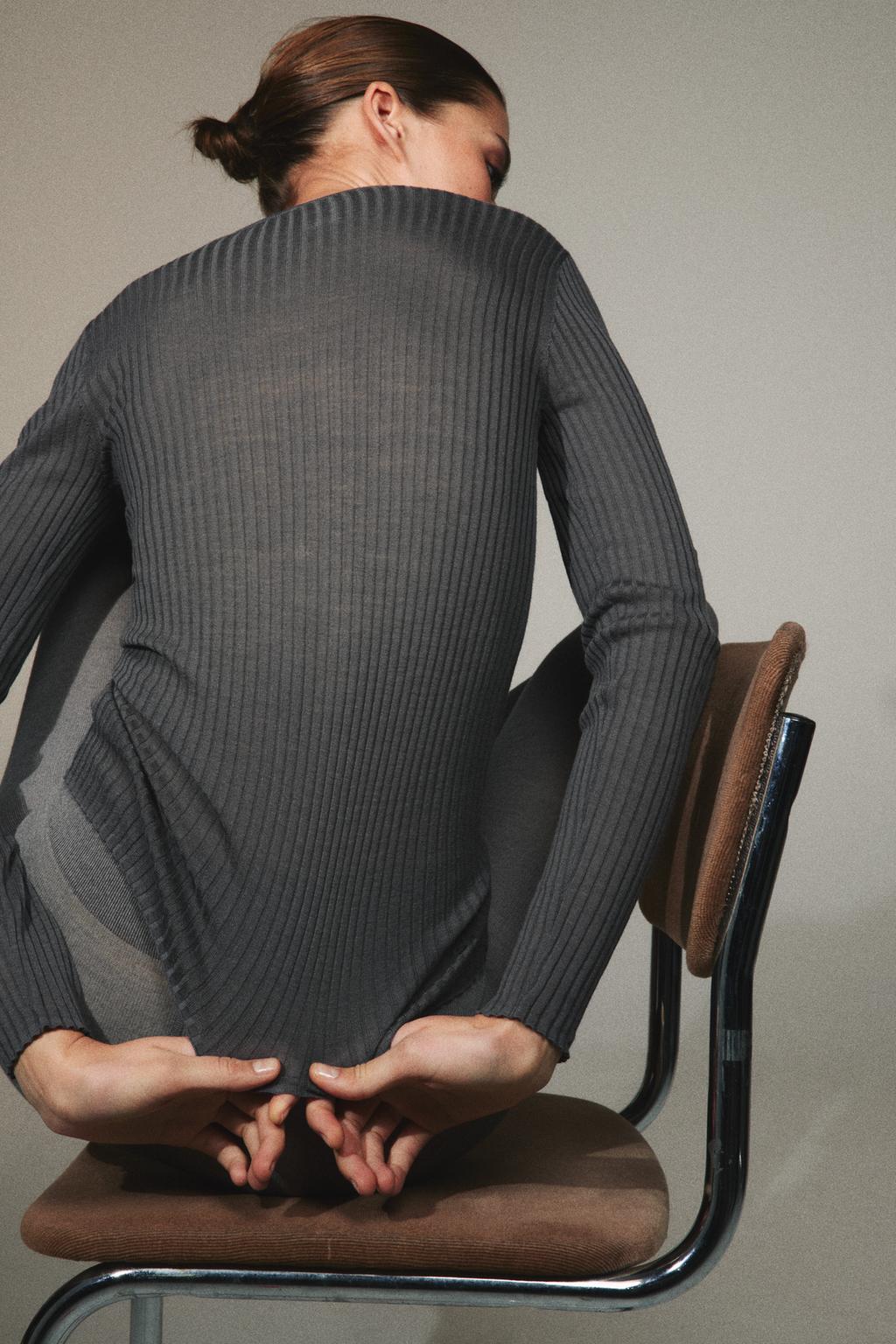 ТОП В РУБЧИК ИЗ 100% ШЕРСТИ