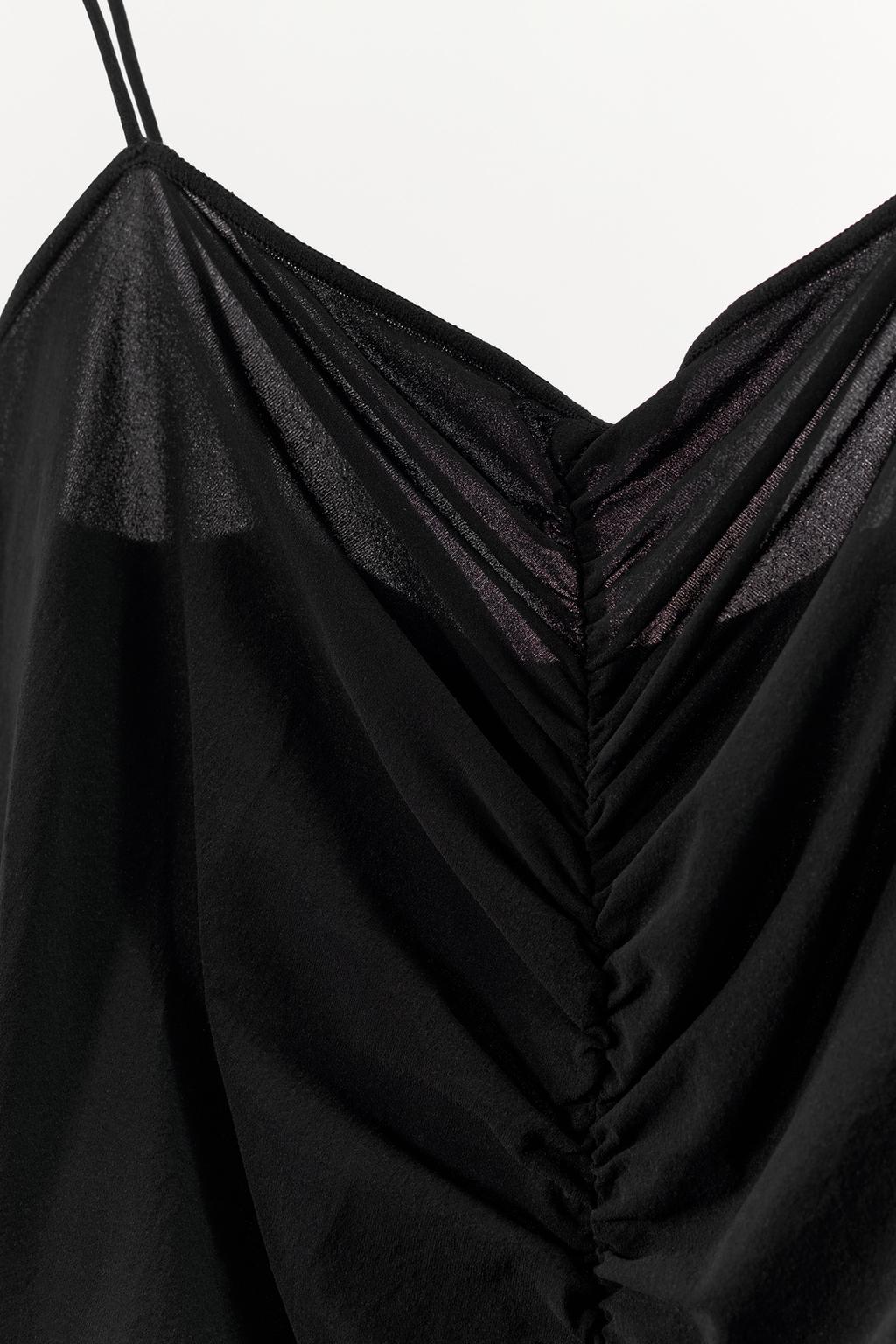 БОДИ ИЗ СЕТЧАТОЙ ТКАНИ СО СБОРКОЙ