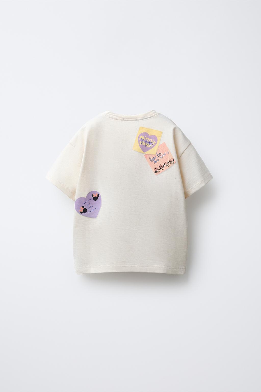 ФУТБОЛКА С НАШИВКАМИ MINNIE MOUSE © DISNEY