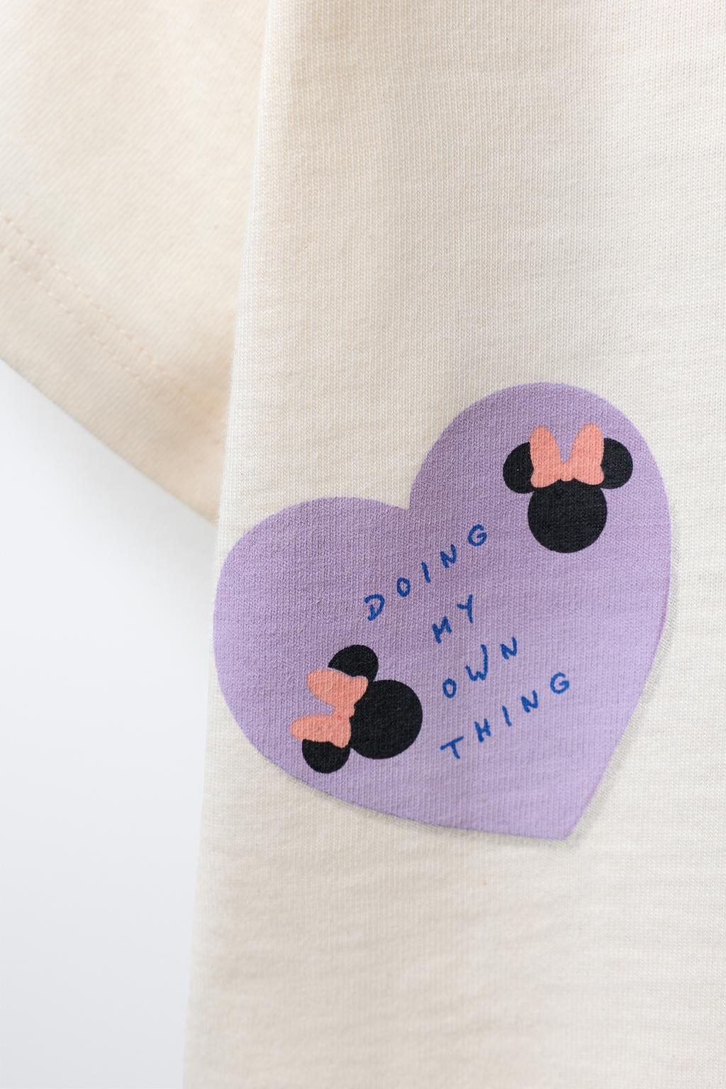 ФУТБОЛКА С НАШИВКАМИ MINNIE MOUSE © DISNEY