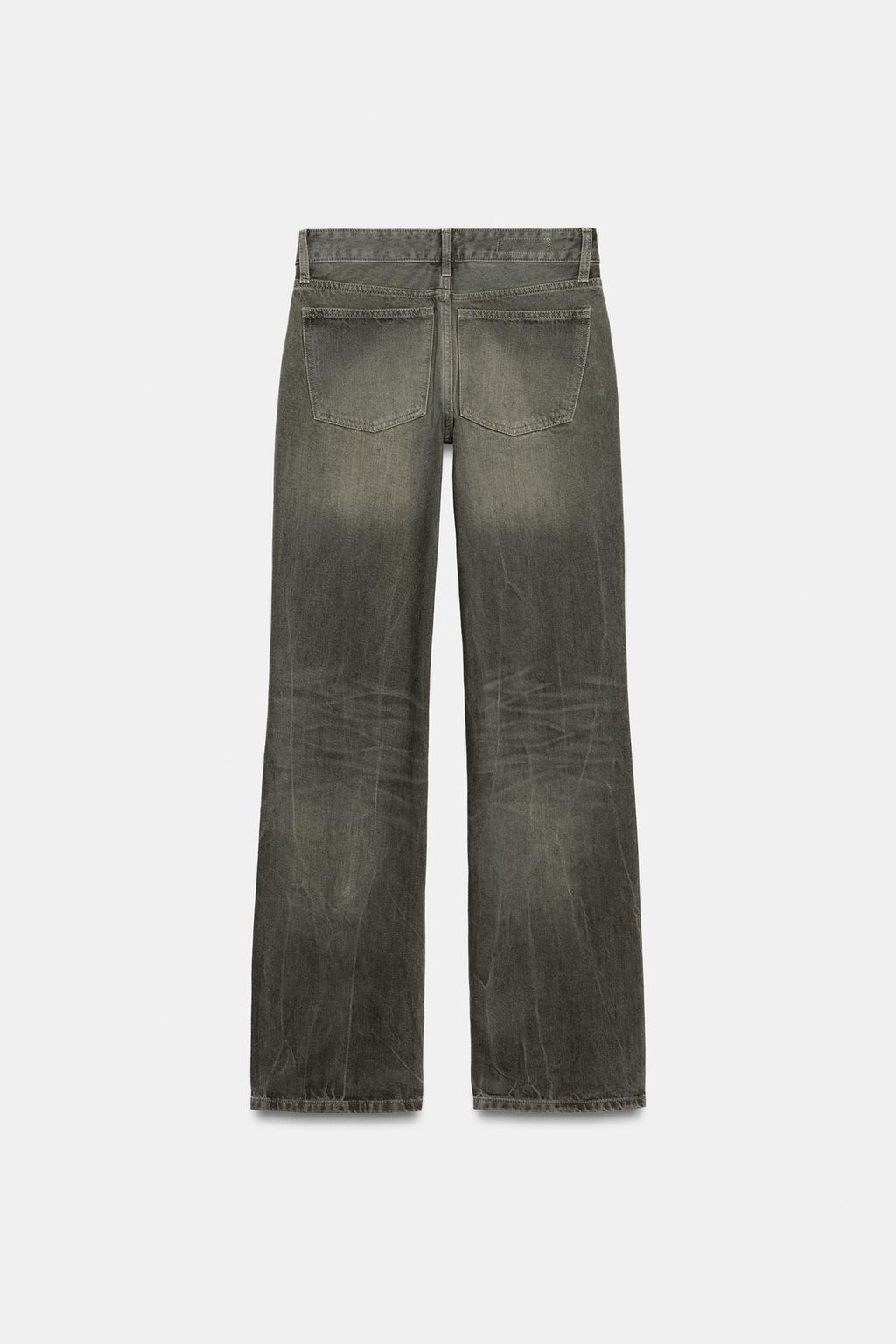 ДЖИНСЫ TRF WIDE-LEG С НИЗКОЙ ПОСАДКОЙ