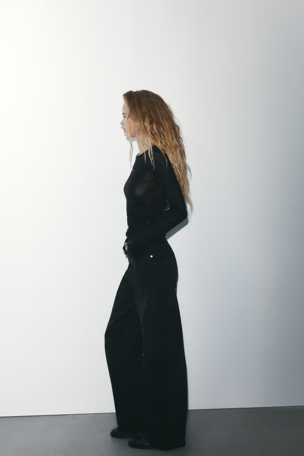 ДЖИНСЫ TRF EXTRA WIDE-LEG С ВЫСОКОЙ ПОСАДКОЙ